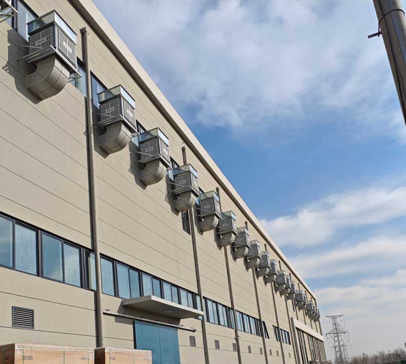 工業廠房降溫通風換氣優選，星科工廠環?？照{