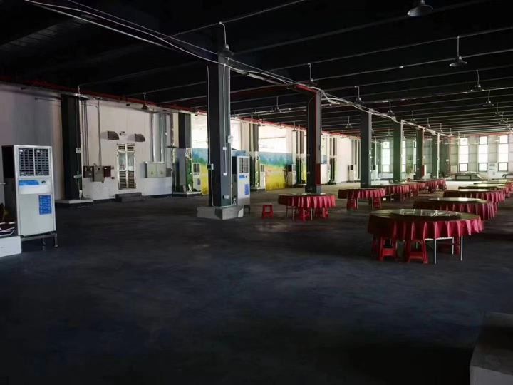 工業省電空調-立式軸流機應用于飯堂食堂降溫