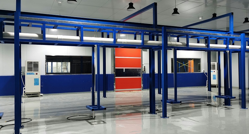 食品廠車間降溫工業(yè)蒸發(fā)冷省電空調(diào)案例